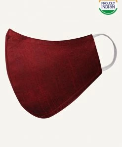 VASTRAMAY Unisex 3-Ply Solid Reusable Comfortable Cotton Wellness Mask Rakhi