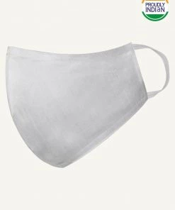 VASTRAMAY Rakhi Unisex 3-Ply Solid Reusable Comfortable Cotton Wellness Mask