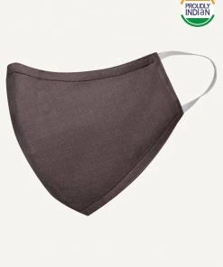 VASTRAMAY Unisex 3-Ply Self Design Reusable Comfortable Wellness Mask