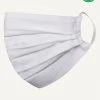 VASTRAMAY Unisex 2-Ply Solid Reusable Comfortable Cotton Wellness Mask