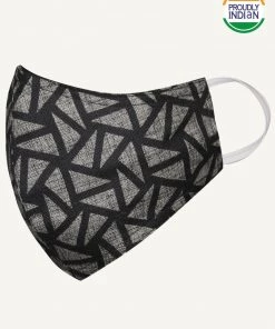 VASTRAMAY Rakhi Unisex 3-Ply Abstract Printed Reusable Comfortable Cotton Wellness Mask