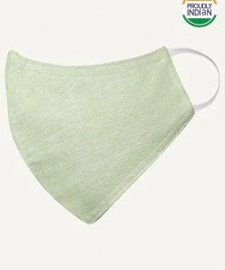 VASTRAMAY Unisex 3-Ply Self Design Reusable Comfortable Cotton Wellness Mask