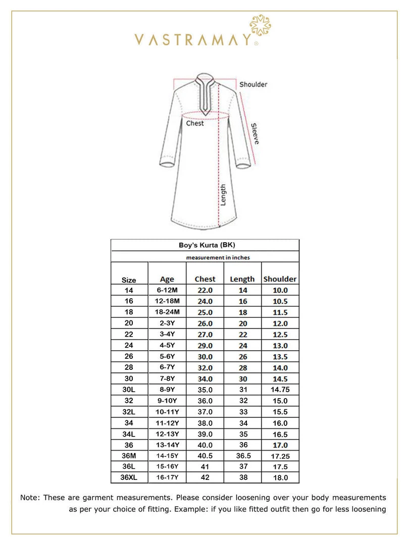 Vastramay Boys' Green Handloom Half Sleeve Kurta 8 Vastramay Boys' Green Handloom Half Sleeve Kurta