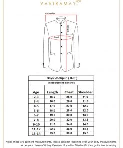 Vastramay Boys Maroon Woven Design Silk Blend Bandhgala Blazer 13 Vastramay Boys Maroon Woven Design Silk Blend Bandhgala Blazer