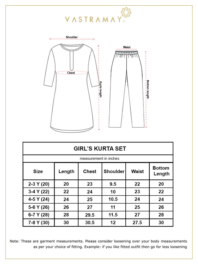 VASTRAMAY Girls Black & White Embroidered Chikankari Pure Cotton Kurta With Leggings 10 VASTRAMAY Girls Black & White Embroidered Chikankari Pure Cotton Kurta With Leggings