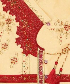 JBN Creation Boys Gold And Maroon Angrakha Kurta And Dhoti Set 10 JBN Creation Boys Gold And Maroon Angrakha Kurta And Dhoti Set