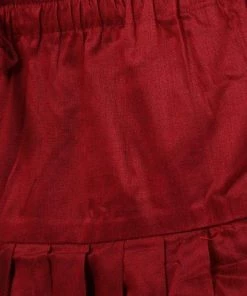 JBN Creation Boys Brown Jute Silk Blend Sherwani Set