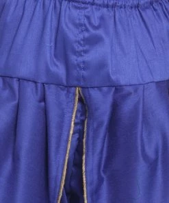 JBN Creation Green Krishna Style Angrakha Kurta And Dhot Set