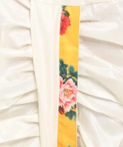 JBN Creation Boys Yellow Krishna Style Kurta And Dhot Set