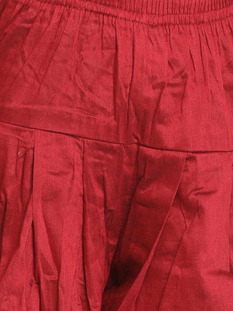 JBN Creation Boys' Blue And Maroon Silk Blend Indowestern Sherwani And Dhoti Set 7 JBN Creation Boys' Blue And Maroon Silk Blend Indowestern Sherwani And Dhoti Set