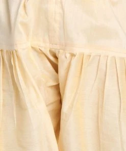 JBN Creation Boys' Yellow Jute Silk Blend Sherwani Set 12 JBN Creation Boys' Yellow Jute Silk Blend Sherwani Set