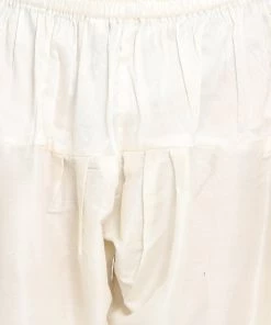 JBN Creation Boys Multicolor-Base-Red Silk Blend Kurta And Patiala Set