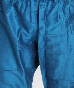 JBN Creation Boys' Quirky Nehru Jacket, Blue Kurta And Pyjama Set