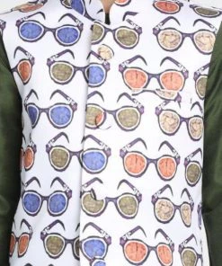 JBN Creation Boys Boy's Quirky Nehru Jacket, Green Kurta And Pyjama Set