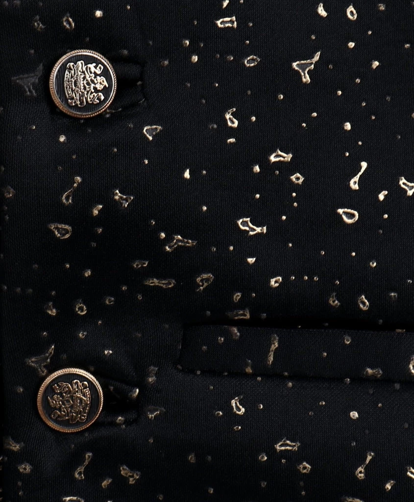 Vastramay Imported Dew Drop Black Nehru Jacket Buy 1 Get 1 5 Vastramay Imported Dew Drop Black Nehru Jacket Buy 1 Get 1