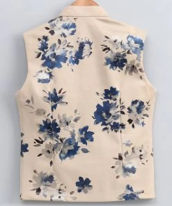 Vastramay Digital Foil Printed Cream Nehru Jacket Buy 1 Get 1