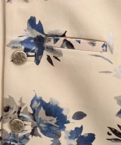 Vastramay Digital Foil Printed Cream Nehru Jacket Buy 1 Get 1