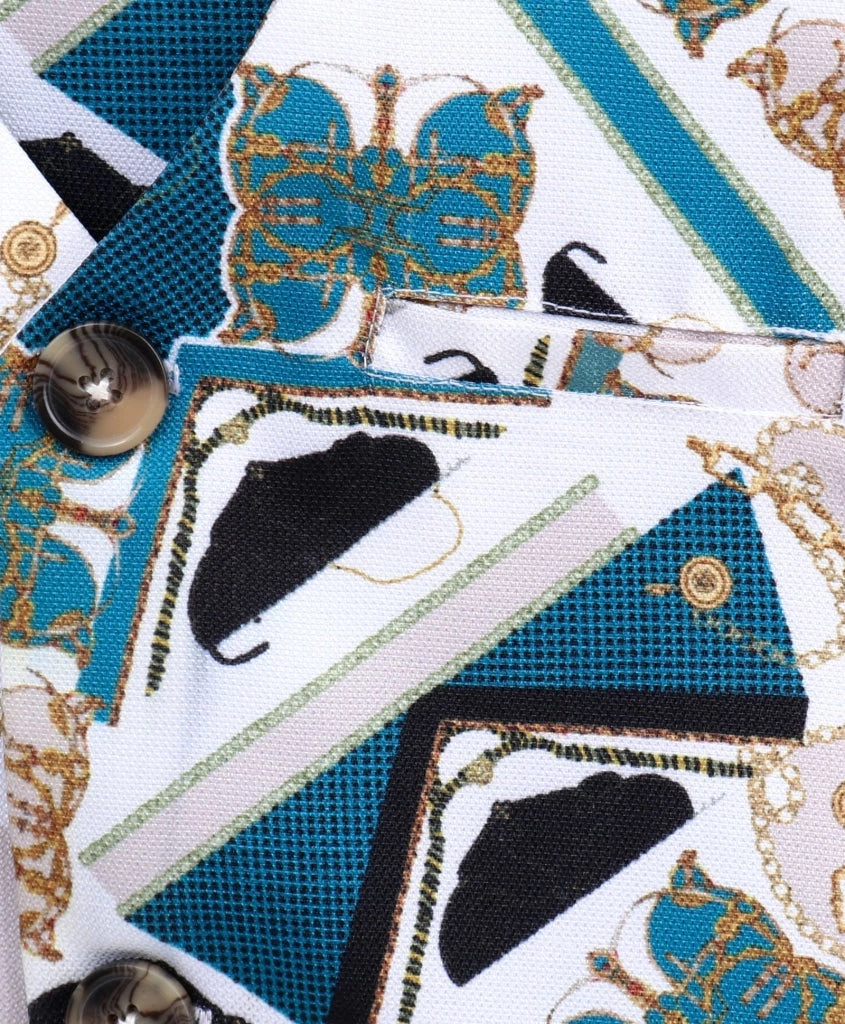 Vastramay Jute Feel Fabric Digital Printed Green Nehru Jacket Buy 1 Get 1 5 Vastramay Jute Feel Fabric Digital Printed Green Nehru Jacket Buy 1 Get 1