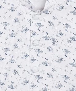 JBN Creation Boys' White Cotton Blend Nehru Jacket