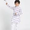 JBN Creation This White Cotton Printed Kurta Set Is So Adorable Buy 1 Get 1