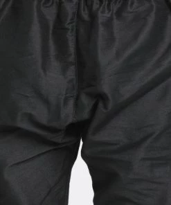 JBN Creation Boys' Black Cotton Silk Blend Kurta And Pyjama Set