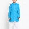 Buy 1 Get 1 JBN Creation Boys Self Design Kurta And Pyjama Set