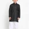 JBN Creation Boys Cotton Kurta And Pyjama Set
