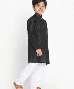 Kurta Pyjama Vastramay Black And White Baap Beta Kurta And Pyjama Set 20 Kurta Pyjama Vastramay Black And White Baap Beta Kurta And Pyjama Set