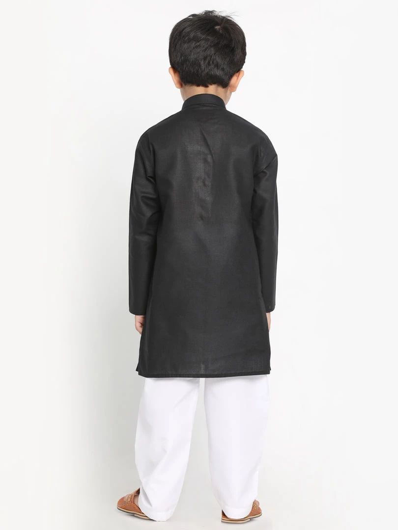 Kurta Pyjama Vastramay Black And White Baap Beta Kurta And Pyjama Set 11 Kurta Pyjama Vastramay Black And White Baap Beta Kurta And Pyjama Set