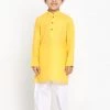 JBN Creation Boys Soft Comfortable Light Weight Cotton Kurta And Pyjama Set