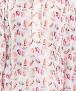 JBN Creation Boys Multicolor-Base-White Cotton Blend Kurta And Pyjama Set 11 JBN Creation Boys Multicolor-Base-White Cotton Blend Kurta And Pyjama Set