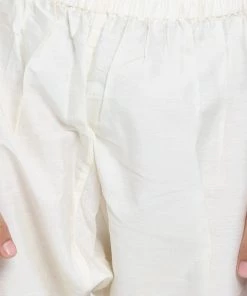 JBN Creation Boys Multicolor-Base-White Cotton Blend Kurta And Pyjama Set 13 JBN Creation Boys Multicolor-Base-White Cotton Blend Kurta And Pyjama Set