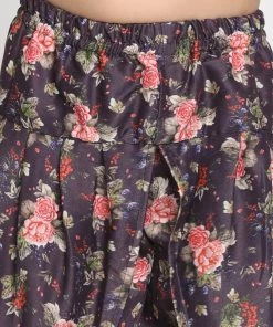 JBN Creation Boys Rose Pink Angrakha Kurta Floral Printed Dhoti Set 13 JBN Creation Boys Rose Pink Angrakha Kurta Floral Printed Dhoti Set