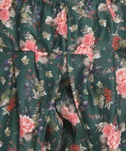 JBN Creation Boys Rose Pink Angrakha Kurta Floral Printed Dhoti Set