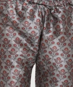 JBN Creation Boys Silk Blend Digital Printed Kurta And Pyjama Set