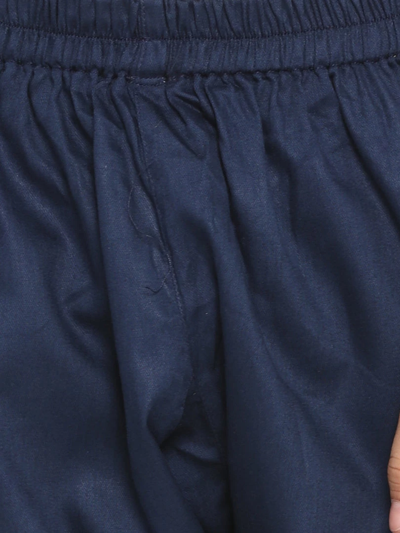 JBN Creation Printed Dupatta Attached With A Belt Navy Blue Kurta And Pyjama Set 7 JBN Creation Printed Dupatta Attached With A Belt Navy Blue Kurta And Pyjama Set