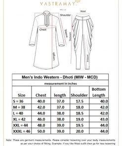 Vastramay Men's Orange Silk Blend Sherwani Set