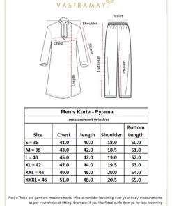 VASTRAMAY Men's Maroon And Rose Gold Silk Blend Kurta With Churidar Set Kurta Sets