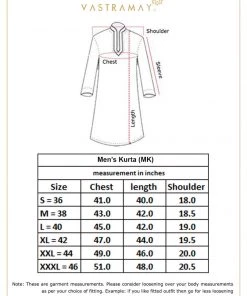 Shaadi SHRESTHA BY VASTRAMAY Men Maroon Chevron Embellished Mirror Work Georgette Kurta