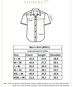 Vastramay Men's Wine Silk Blend Ethnic Shirt