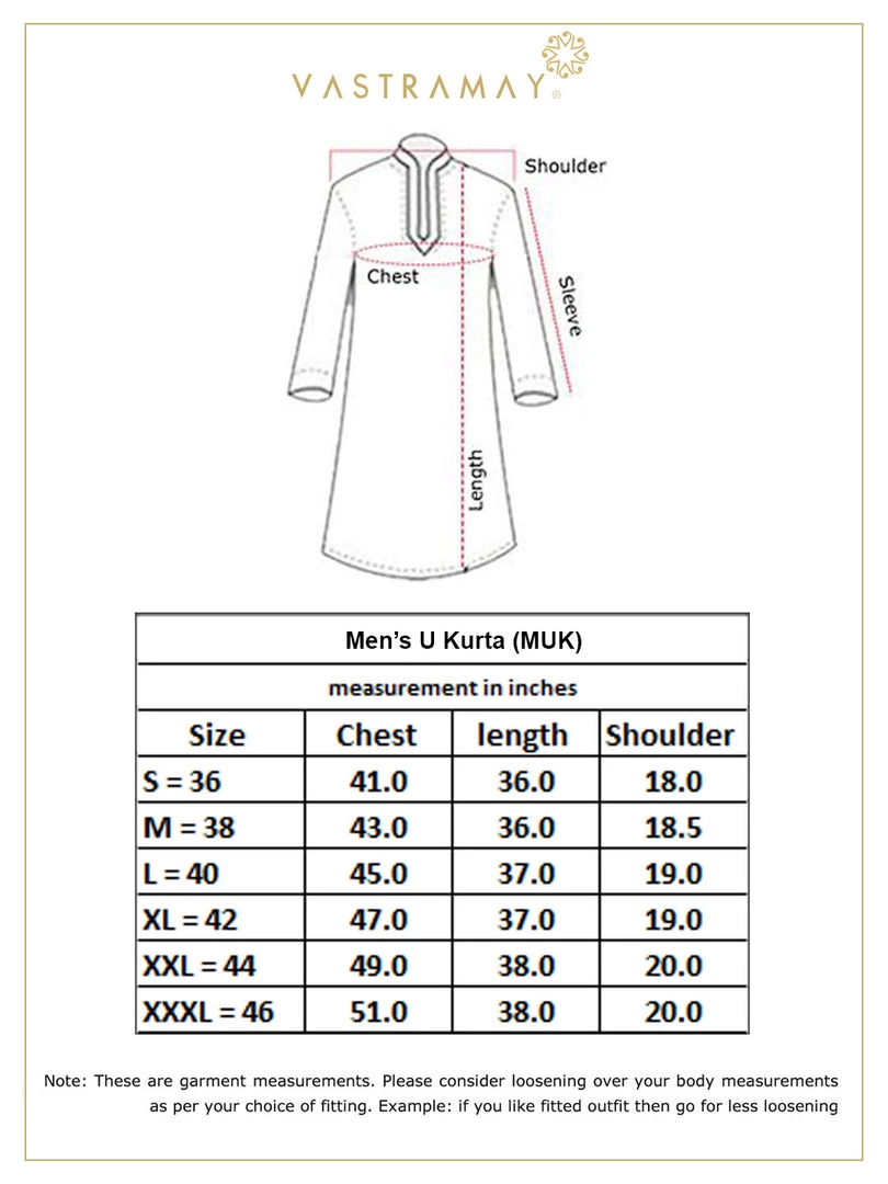 Vastramay Men's Bronze And Maroon Toned Silk Blend Kurta 8 Vastramay Men's Bronze And Maroon Toned Silk Blend Kurta