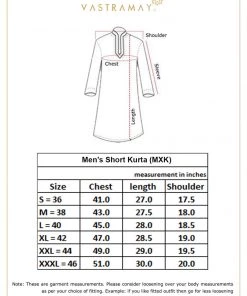 VASTRAMAY Men's Purple Color Short Cotton Kurta 13 VASTRAMAY Men's Purple Color Short Cotton Kurta