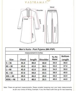 VASTRAMAY Men's Black Solid Cotton Blend Kurta & White Pyjama Set Kurta Sets