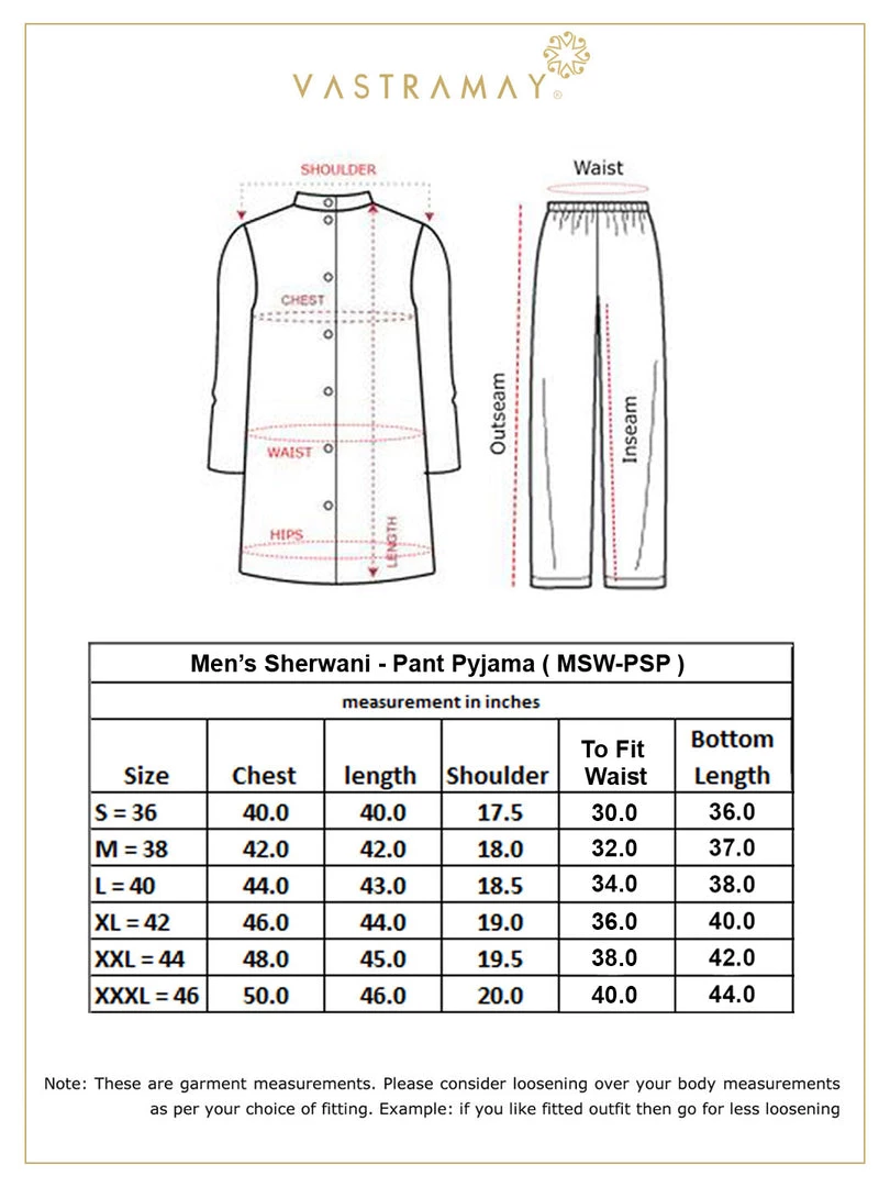 Sherwani/Indowestern Sets SHRESTHA By VASTRAMAY Men's Cream-Coloured Mirror Work Indo Western Sherwani Set 9 Sherwani/Indowestern Sets SHRESTHA By VASTRAMAY Men's Cream-Coloured Mirror Work Indo Western Sherwani Set