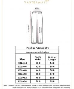 Vastramay Men's Plus Size Black Silk Blend Pyjama 15 Vastramay Men's Plus Size Black Silk Blend Pyjama