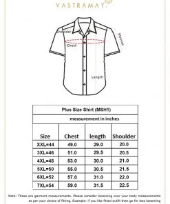 VASTRAMAY Men's Plus Size Pink Silk Blend Ethnic Shirt Plus Size Collection