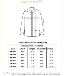 VASTRAMAY Men's Plus Size Pink Silk Blend Ethnic Shirt