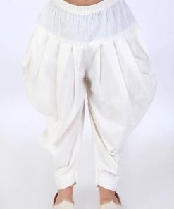 JBN Creation VASTRAMAY Boys Cream-Coloured Solid Relax Fit Dhoti