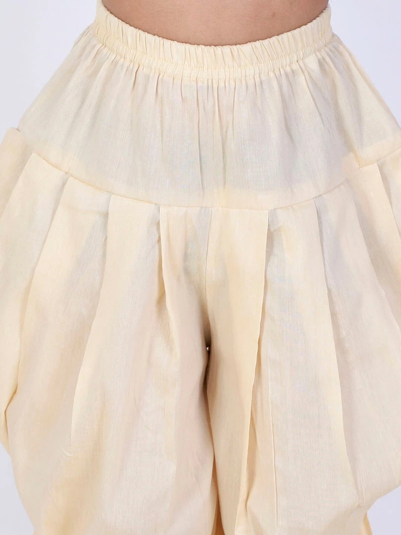 JBN Creation VASTRAMAY Boys Gold-Colored Solid Cotton Dhotis 7 JBN Creation VASTRAMAY Boys Gold-Colored Solid Cotton Dhotis