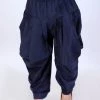 JBN Creation VASTRAMAY Boys Navy Blue Solid Dhoti Pants